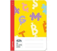OPTYS Cahier d'écolier 624 sans bois, ligne, lettres