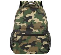 Opuasis Sac à dos pour garçons et filles Motif camouflage militaire | Sac à dos d'école, sac à dos pour tout-petit, école primaire, fournitures de rentrée scolaire