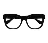 OPULIZE BIG Lunette anti lumiere bleue femme & homme - Lunette Loupe Ecran/Gaming - Lunettes rondes à la mode - Anti-éblouissement Anti-Reflet Protection UV - Noir - +2,50
