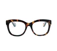 OPULIZE BIG Lunette anti lumiere bleue femme & homme - Lunettes Loupe Ecran/Gaming - Anti-éblouissement Anti-Reflet Protection UV - Brun - +3,50