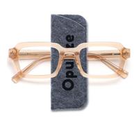 OPULIZE EDG Blue Light Blocking Glasses for Women Men, Anti-Reflective Anti-Glare Computer & Gaming Lenses, 1 Pack - Transparent Pink