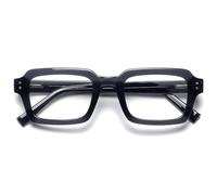 OPULIZE EDG Blue Light Blocking Reading Glasses for Women Men - Anti-Reflective Anti-Glare Computer & Gaming Glasses - Vintage Rectangular Frame - UV & Eyestrain Protection - Black +3.50