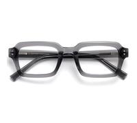 OPULIZE EDG Blue Light Blocking Reading Glasses for Women Men - Anti-reflective Anti-Glare Computer & Gaming Glasses - Vintage Rectangular Frame - UV & Eyestrain Protection - Grey +1.00