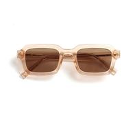 OPULIZE EDG Lunettes de soleil, Anti-éblouissement, Protection UV400, Cadre rectangulaire léger, Rose