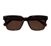 OPULIZE ERA Lunettes de soleil femme et homme - Verres Bruns - Anti-éblouissement Anti-Reflet - Verres polarisés UV400 - Cadre surdimensionné - Écaille brune