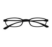 OPULIZE Fly Format Poche Super Lumière Lunettes De Lecture Noir Mat Hommes Femmes Charnières Ressort R67-1 +2,50