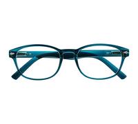OPULIZE Jay Reading Glasses, Mer Bleue, +2,50 Grossissement Unisex