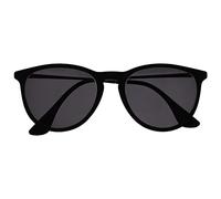 OPULIZE Jet Grand Noir Caoutchouté Argent Armes Hommes Femmes Lecteurs Soleil Lunettes De Lecture UV400 S96-1 +2,50