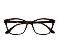 OPULIZE KAT Lunettes de Lecture - Élégante Monture Œil-de-Chat - Marron Brillant Écaille de Tortue - Hommes et Femmes - Charnières à Ressort - R59-2 - +2.50