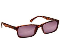 OPULIZE La Société Lunettes De Lecture Marron Écaille Lecteurs Soleil Hommes Femmes UVS092BR +1,50
