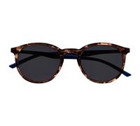 OPULIZE Met Lunettes de Lecture Solaire Monture Ronde et Mince Charnières à Ressort Verres Teintés Anti-Rayures Écailles de Tortue Marron Hommes Femmes S60-2 +2.50