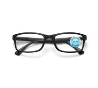 OPULIZE PEP Lunettes de lecture bloquant la lumière bleue, noir mat + 3,5 (lot de 1)