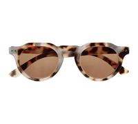 OPULIZE RIO - Lunettes de Lecture Solaires - Monture Plate - Protection UV400 - Écaille de Tortue Marron - Hommes Femmes - Charnières à Ressort - S53-2- +2.50