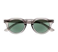 OPULIZE RIO - Lunettes de Lecture Solaires - Monture Plate - Protection UV400 - Gris - Hommes Femmes - Charnières à Ressort - S53-7- +2.50