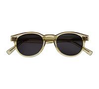 Opulize Rox Super Stylé Or Transparent Femmes Lecteurs Soleil Lunettes De Lecture UV400 Charnières Métalliques Rond S89-9 +2,00