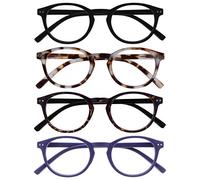 Opulize Zen Pack 4 Lunettes De Lecture Noir Lumière Sombre Brun Pourpre Petit Hommes Femmes RRRR24-11T25 +3,00