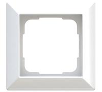 Opus 512.101.37 Blanc Polaire Inform Cadre 1-f, PW Plastique, 82 x 82 x 10 mm
