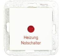 Opus 512.422.37 Interrupteur d'urgence pour chauffage Blanc polaire 55 pw