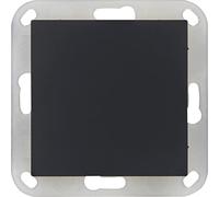 OPUS® 55 cache obturateur avec bague de support en plastique de couleur anthracite - satiné