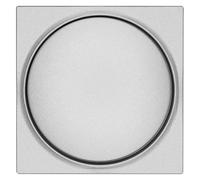 OPUS® 55 Cache pour variateur rotatif et potentiomètre Couleur aluminium - Argent - Satiné
