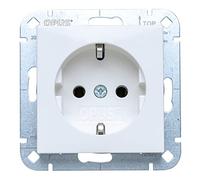 OPUS® 55 prises de contact de protection premium sans protection tactile couleur blanc polaire