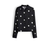 OPUS Chemisier 'Famena' noir / blanc naturel, Taille M