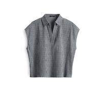 OPUS Chemisier 'Fanna' bleu nuit / blanc, Taille XS