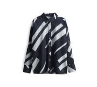 OPUS Chemisier 'Fenlo' bleu nuit / blanc, Taille XS