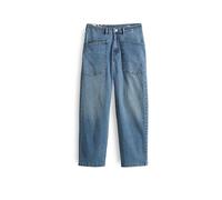 OPUS Jeans fuselées 7/8 LISSIE CARGO bleu | 34/L28