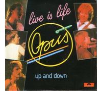Opus - Opus Live Is Life 7" Polydor POSP743 EX/EX 1984 picture sleeve