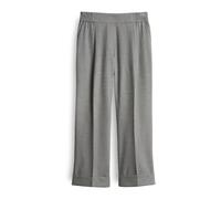 OPUS Pantalon à plis 'Maikito Pepita' gris / gris foncé, Taille 38