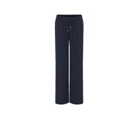 OPUS Pantalon de tailleur coupe large MAROU DYNAMIC bleu marine | 42