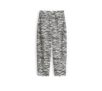 OPUS PANTS Jeans Balloon Fit MARI CLEAR ZEBRA noir | 34/L28
