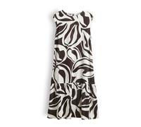OPUS Robe d’été 'Wicyla Lush' brun foncé / blanc, Taille 34