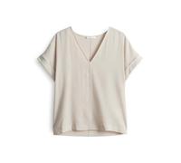 OPUS T-shirt à manches courtes pour femme - T-shirt Solme Regular en mélange de matériaux, Natural Glaze, 40 cm