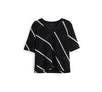 OPUS T-shirt 'Gemukki' noir / blanc, Taille L