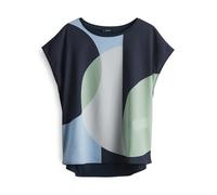 OPUS T-shirt imprimé Saloma, Coal Blue., 42
