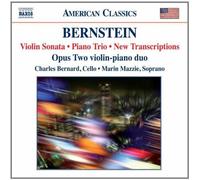 Opus Two, William Terwilliger, Andrew Cooperstock, Charles Bernard, Marin Mazzie - Bernstein: Violin Sonata; Piano Trio; New Transcriptions by Opus Two, William Terwilliger, Andrew Cooperstock, Charles Bernard, Marin Mazzie (2010) Audio CD