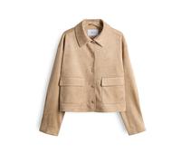 OPUS Veste aspect cuir JELIS beige | 38