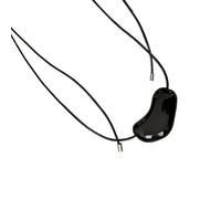 OPUTAT Collier ras du cou pratique en forme de cœur en résine robuste - Accessoire de bijoux tendance pour fêtes et rendez-vous amoureux, One Size, Comme décrit, Comme décrit