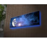 Opviq, 3090DACT- LED3252, Multicolore, toiles, 30 x 90 cm, 100% suédine -toile