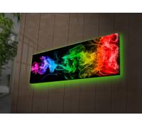 Opviq, 3090DACT- LED3265, Multicolore, toiles, 30 x 90 cm, 100% suédine -toile