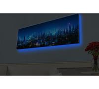 Opviq, 3090HDACT- LED4475, Multicolore, toiles, 30 x 90 cm, 100% suédine -toile