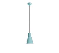 Opviq Élégant lustre turquoise, hauteur réglable 27-114 cm, corps en métal, abat-jour Ø 14 cm, douille E27, parfait pour les espaces de vie modernes | Indice IP20