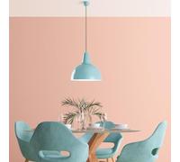 Opviq Élégant lustre turquoise, hauteur réglable 32-121 cm, corps en métal, abat-jour Ø 30 cm, douille E27, parfait pour les espaces de vie modernes, solution d'éclairage élégante