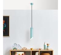 Opviq, Kesikboru - Turquoise,Lustre, turquoise, CORPS METALLIQUE, 8 x 8 x 37 - 114 cm