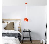 Opviq, Pacman - Orange,Chandelier, orange, CORPS METALLIQUE, 20 x 20 x 22 - 114 cm