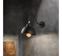 Opviq, Sağlam - 3742, appliques murales, noir, fer, 21 x 32 x 28 cm