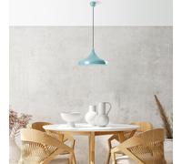 Opviq, Tattoo - Turquoise,Lustre, turquoise, CORPS METALLIQUE, 36 x 36 x 22 - 118 cm