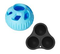 Opvonxeh Dog Puzzle Ball Feeder | Interactive Dog Ball Toys | Treat Dispensing Dog Ball, Dog Puzzle Toys, Safe Dog Treat Dispenser, Dog Training Toys, Pet Puzzle Feeders, Engaging Dog Toys